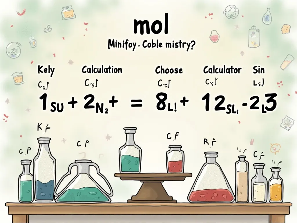 Mol求め方