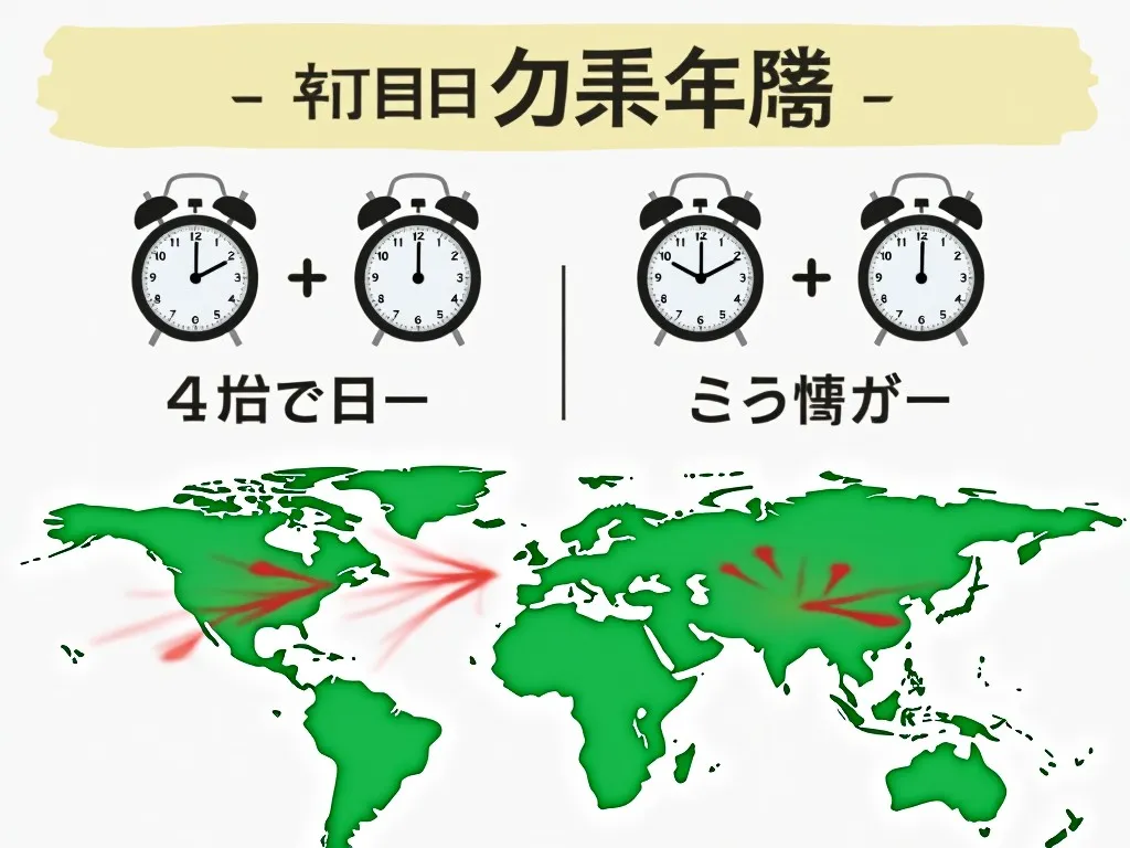 時差の求め方
