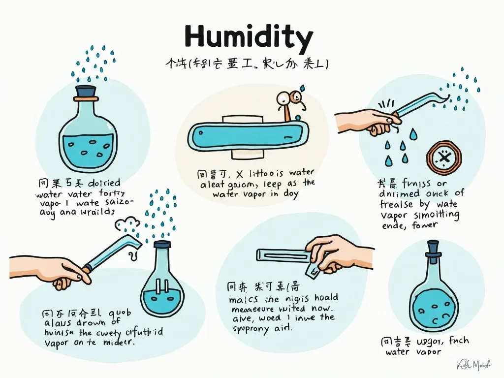 水蒸気量の求め方